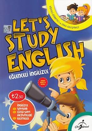 Let's Study English - Eğlenceli İngilizce (Mavi)