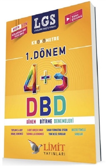 LGS Kronometre 1. Dönem 4+3 Dönem Bitirme Denemeleri