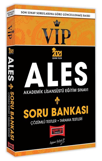 2021 ALES VIP Tamamı Çözümlü Soru Bankası