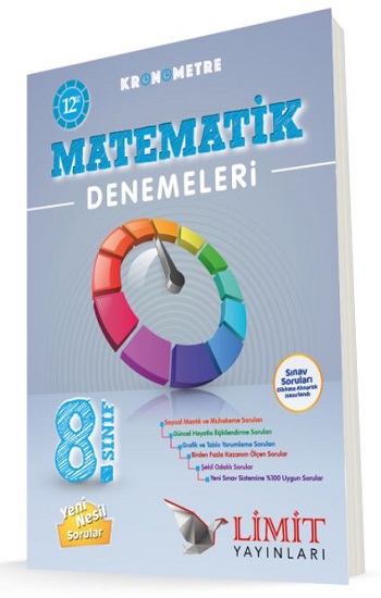 8. Sınıf Kronometre 12'li Matematik Denemeleri