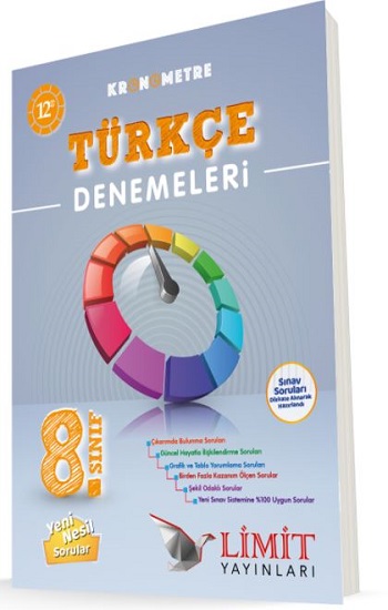 8. Sınıf Kronometre 12'li Türkçe Denemeleri