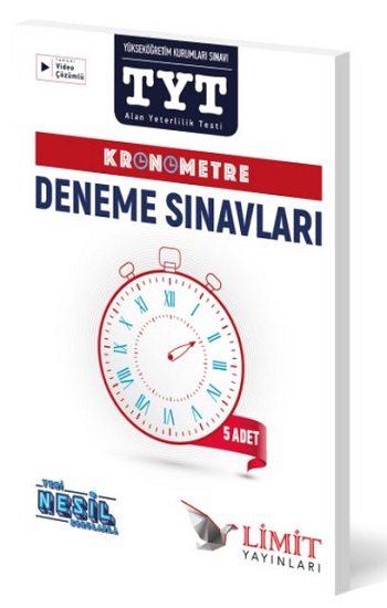 TYT Kronometre Deneme Sınavları 5'li Deneme (Kutulu)