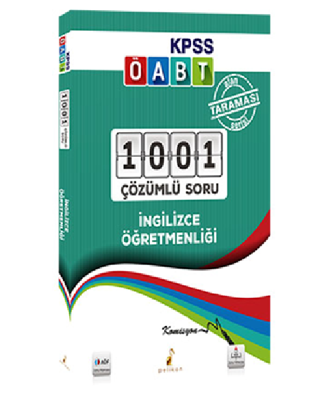 KPSS ÖABT İngilizce Öğretmenliği Alan Taraması Serisi 1001 Çözümlü Soru 2018