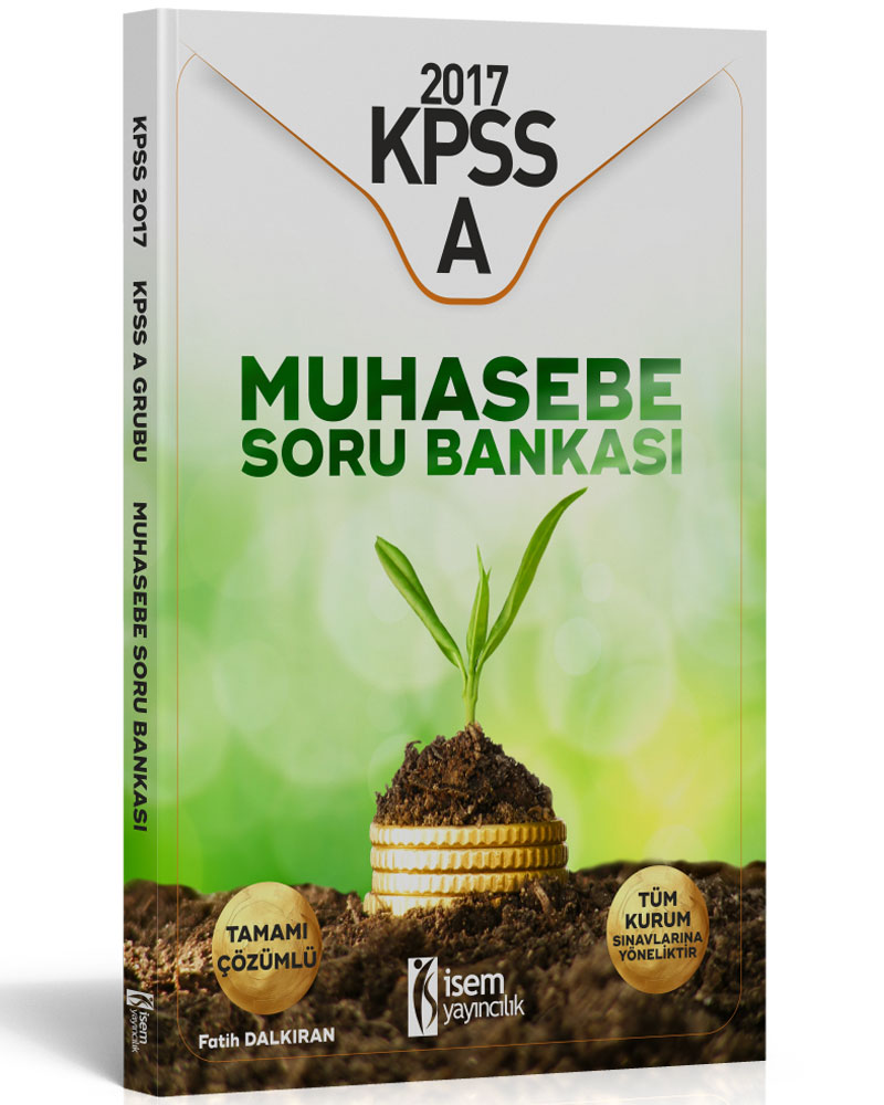 İsem Yayıncılık KPSS A Grubu Muhasebe Tamamı Çözümlü Soru Bankası 2017