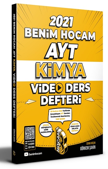 2021 AYT Kimya Video Ders Notları