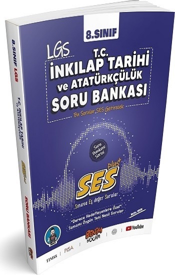 2021 8. Sınıf LGS Ses Serisi İnkılap Tarihi ve Atatürkçülük Soru Bankası