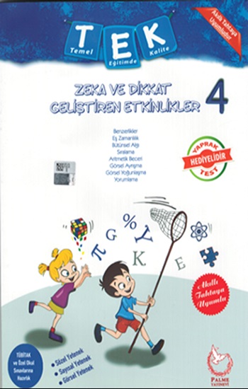 4. Sınıf Zeka ve Dikkat Geliştiren Etkinlikler