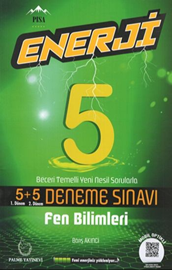 5.Sınıf Enerji Fen Bilimleri 5+5 Deneme Sınavı