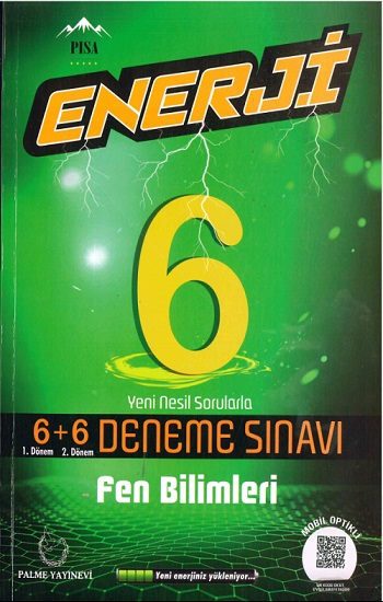 6.Sınıf Enerji Fen Bilimleri 6+6 Deneme Sınavı