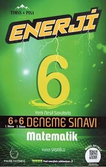 6.Sınıf Enerji Matematik 6+6 Deneme Sınavı