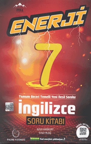 7. Sınıf İngilizce Enerji Soru Kitabı