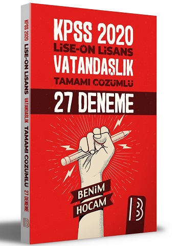 2021 KPSS Lise Ön Lisans Vatandaşlık Tamamı Çözümlü 27 Deneme