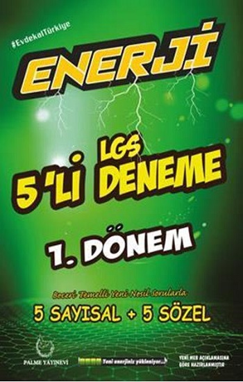 8. Sınıf LGS 1. Dönem Enerji 5 li Deneme