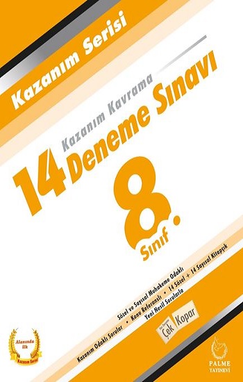 8.Sınıf Kazanım Serisi 14 Deneme Sınavı