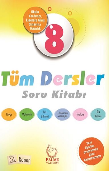 8. Sınıf Tüm Dersler Soru Kitabı