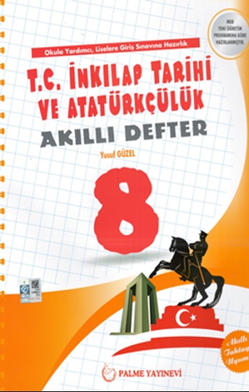 8. Sınıf T.C. İnkılap Tarihi ve Atatürkçülük Akıllı Defter