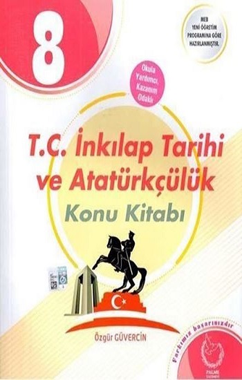 8. Sınıf T.C. İnkılap Tarihi ve Atatürkçülük Konu Kitabı