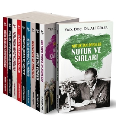 Anıtkabir Kütüphanesi Seti - (10 Kitap Set)