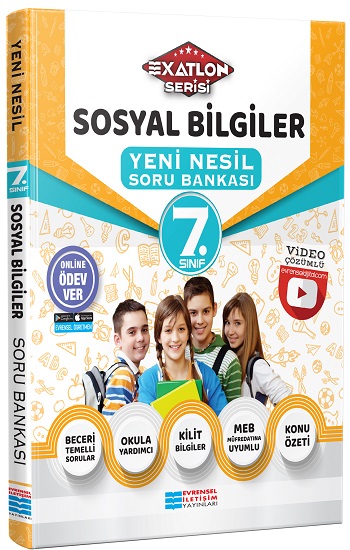 7.Sınıf Sosyal Bilgiler Video Çözümlü Soru Bankası