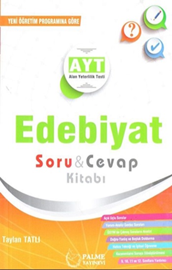 AYT Edebiyat Soru Cevap Kitabı