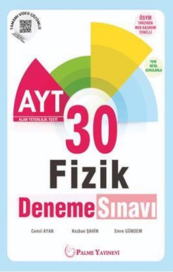 AYT Fizik 30 Deneme Sınavı