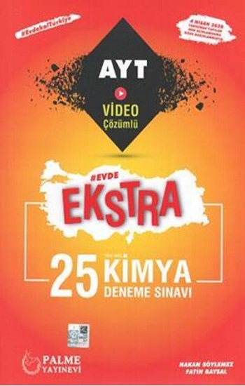 Evde Ekstra AYT Kimya 25 Deneme Sınavı