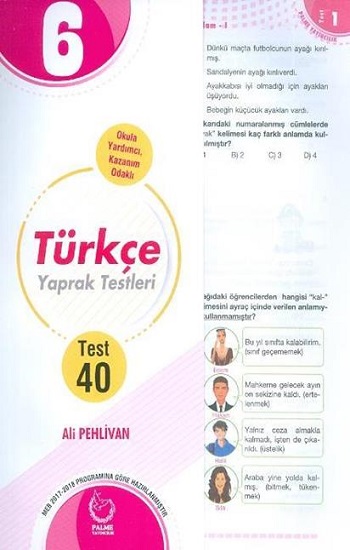 6. Sınıf Türkçe Yaprak Testleri