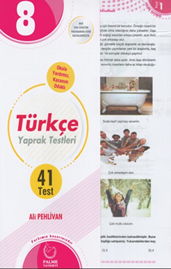 8. Sınıf Türkçe Yaprak Testleri