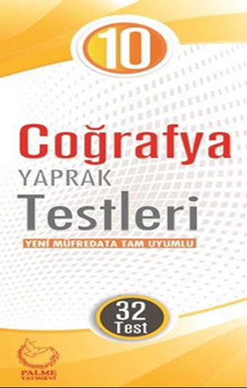 10. Sınıf Coğrafya Yaprak Testleri