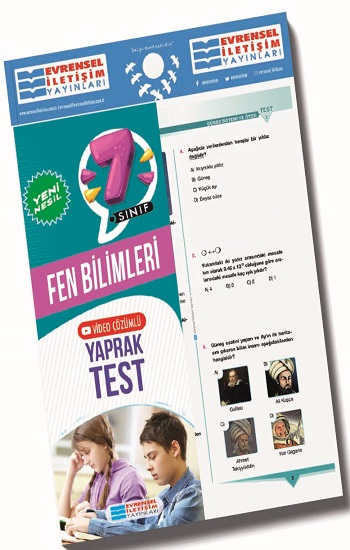 7. Sınıf Fen Bilimleri Video Çözümlü Yaprak Test