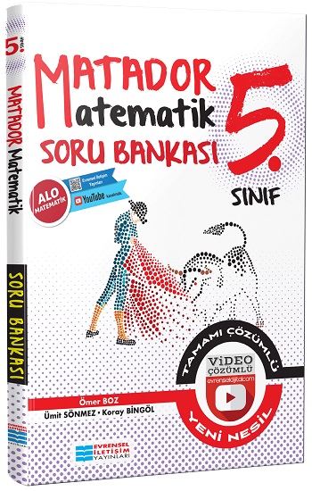 5.Sınıf Matematik Matador Video Çözümlü Soru Bankası