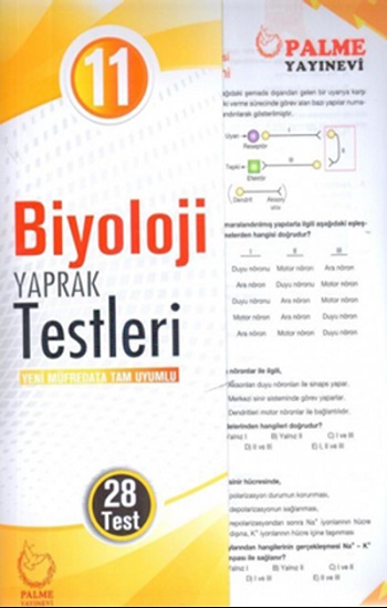 11. Sınıf Biyoloji Yaprak Testleri