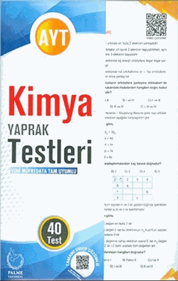 AYT Kimya Yaprak Testleri