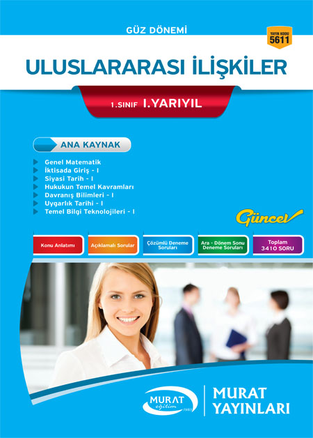 5611 - Uluslararası İlişkiler 1. Sınıf 1. Yarıyıl