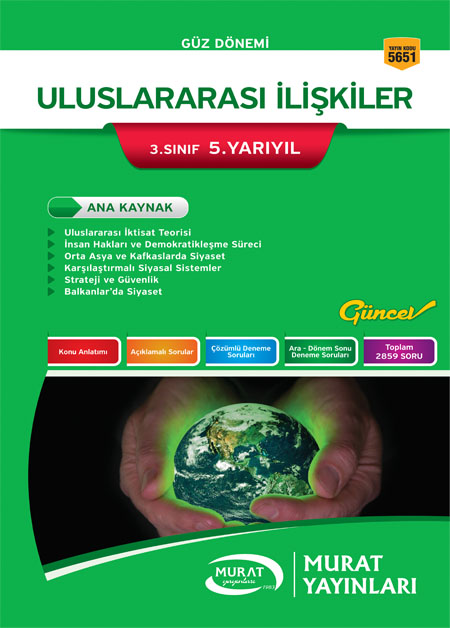 5651 Uluslararası İlişkiler 3.Sınıf 5.Yarıyıl