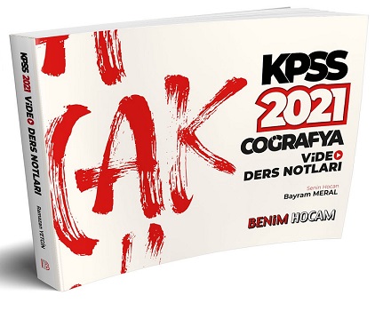 2021 KPSS Coğrafya Video Ders Notları