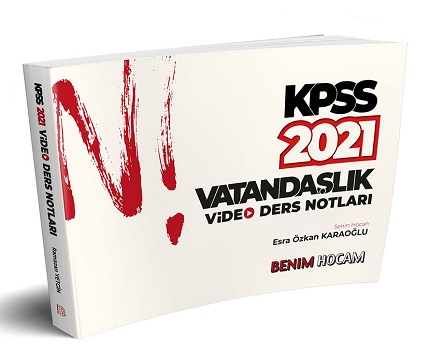 2021 KPSS Vatandaşlık Video Ders Notları