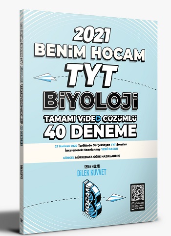 2021 TYT Biyoloji Tamamı Video Çözümlü 40 Deneme Sınavı