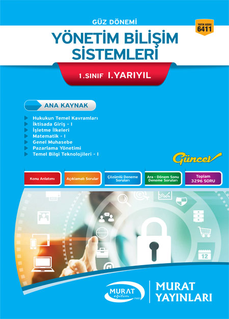 6411 - Yönetim Bilişim Sistemleri 1. Sınıf 1. Yarıyıl