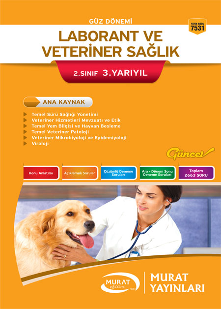 7531 - Laborant ve Veteriner Sağlık 2. Sınıf 3. Yarıyıl