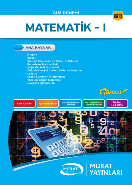 5013 - Matematik-I