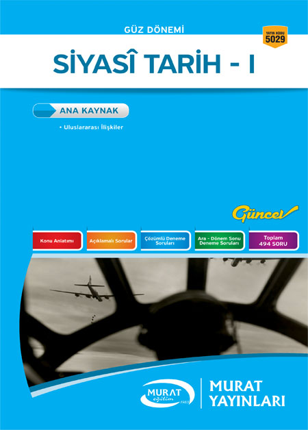 5029 - Siyasi Tarih-I