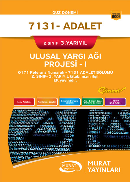 9006 - Ulusal Yargı Ağı Projesi- I