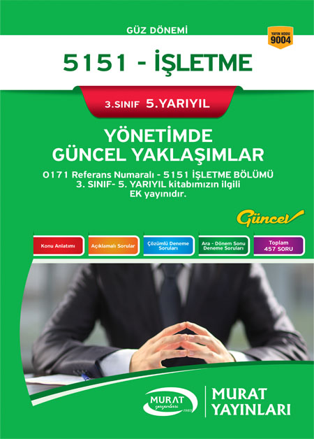 9004 - Yönetimde Güncel Yaklaşımlar