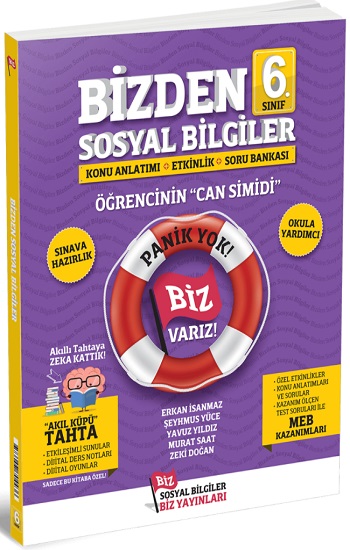 6. Sınıf Bizden Sosyal Bilgiler Konu Anlatımlı Soru Bankası