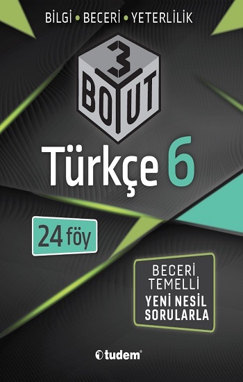 6. Sınıf 3 Boyut Türkçe