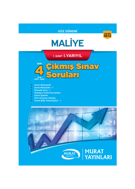 5513 - Maliye 1. Sınıf 1. Yarıyıl Çıkmış Sınav Soruları