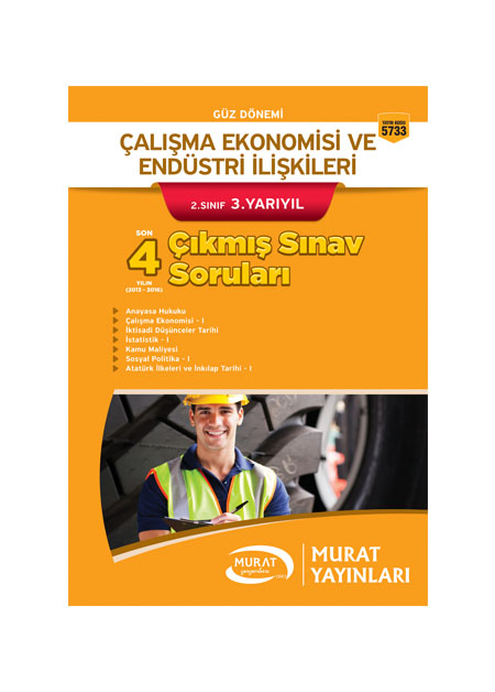 5733 - Çalışma Ekonomisi ve Endüstri İlişkileri 2. Sınıf 3. Yarıyıl Çıkmış Sınav Soruları