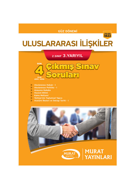 5633 - Uluslararası İlişkiler 2. Sınıf 3. Yarıyıl Çıkmış Sınav Soruları