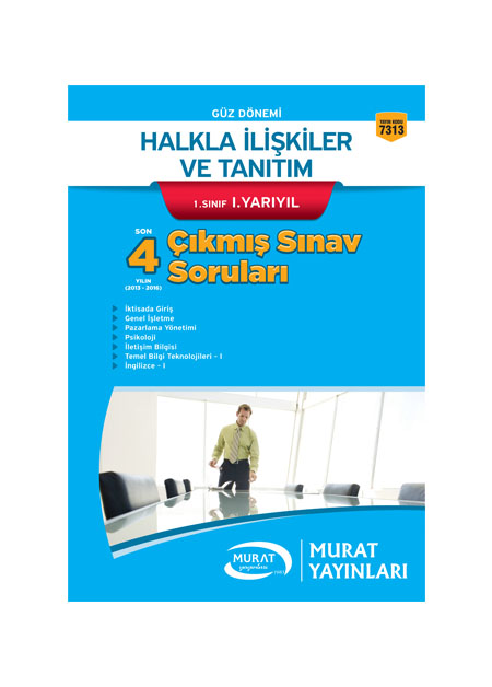 7313 - Halkla İlişkiler ve Tanıtım 1. Sınıf 1. Yarıyıl Çıkmış Sınav Soruları